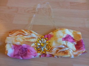 How to Make Belly Dance Costume Bra 7