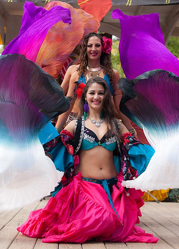 Dance Photography with Fan Veils